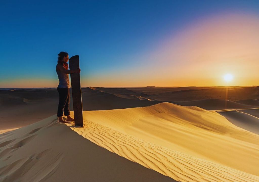 mejores destinos para hacer sandboard en Argentina