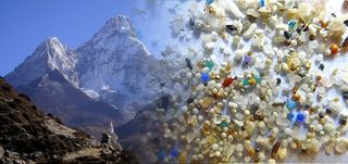 Detectados microplásticos cerca de la cima del Everest