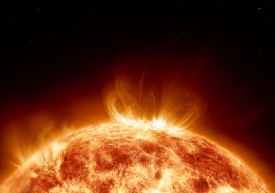 Erupción solar; Sol