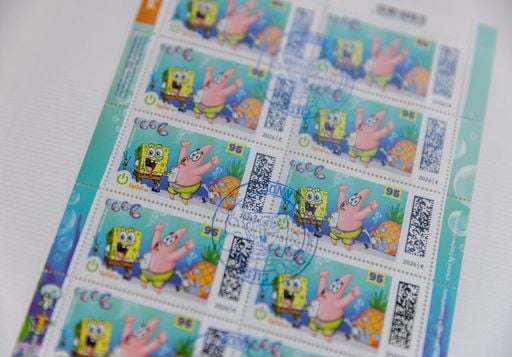 Deutsche Post stellt klingende SpongeBob-Briefmarke vor