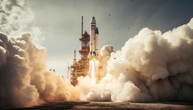 Deutsche Rakete schafft es in den Orbit