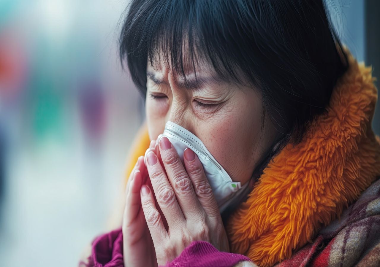 Os sintomas da infeção por metapneumovírus humano podem variar, consoante os pacientes, podendo ser idênticas às da constipação e da gripe ou, em casos extremos, significar pneumonia ou mesmo outras doenças pulmonares.