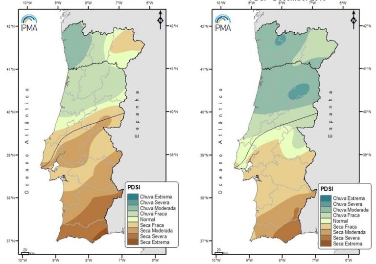 Indíce de Seca Meteorológica IPMA Indíce de Seca Meteorológica IPMA