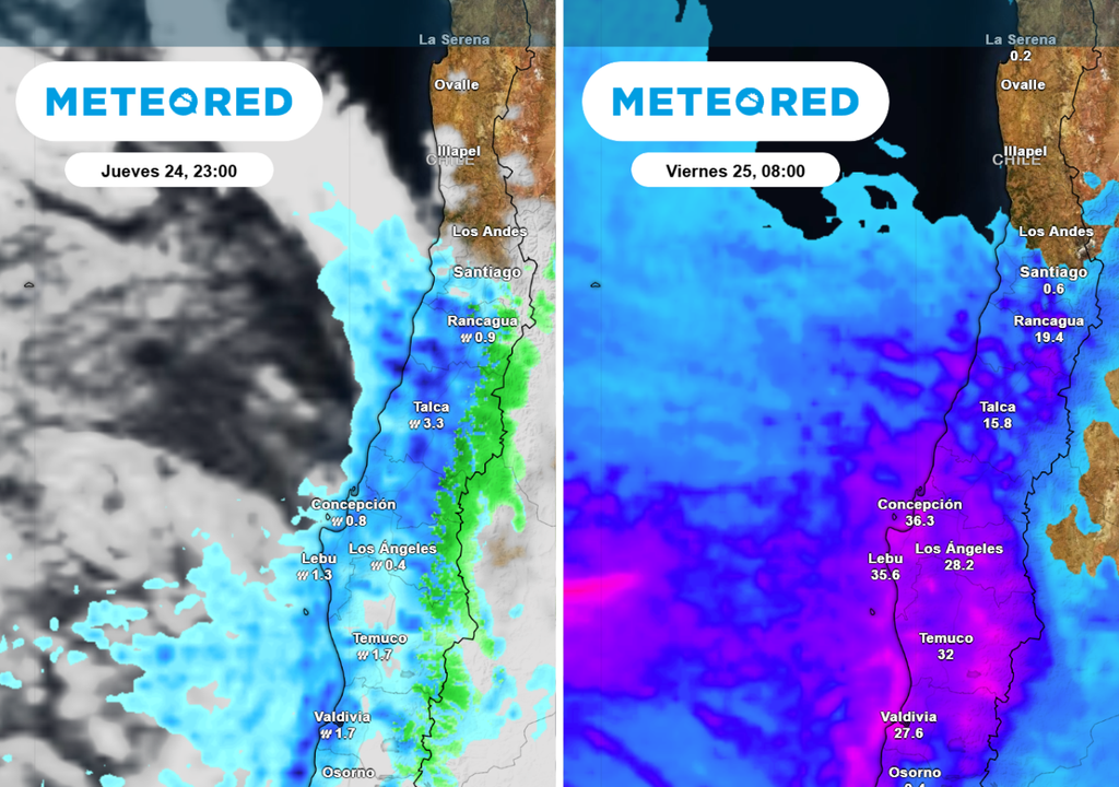 Lluvias y precipitación acumulada. Lluvias y precipitación acumulada.