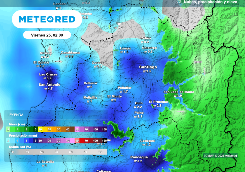 Lluvias en la RM Lluvias en la RM