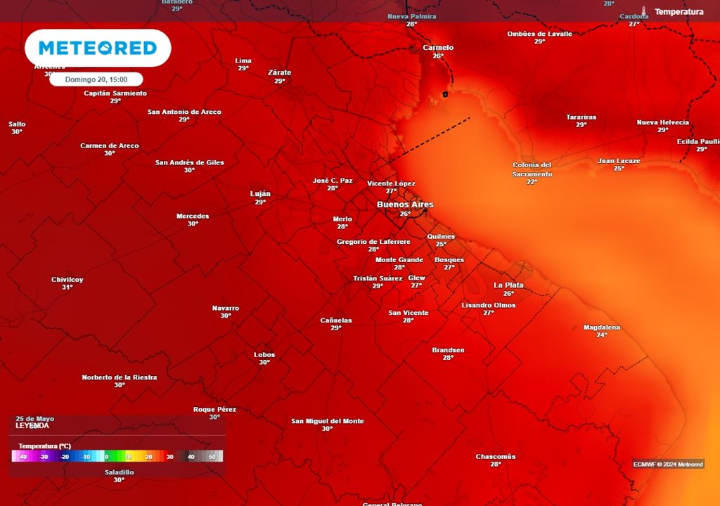 Tiempo pronóstico clima Buenos Aires día de la Madre Tiempo pronóstico clima Buenos Aires día de la Madre