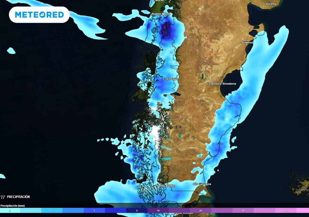pronóstico precipitación sur de Chile ECMWF pronóstico precipitación sur de Chile ECMWF
