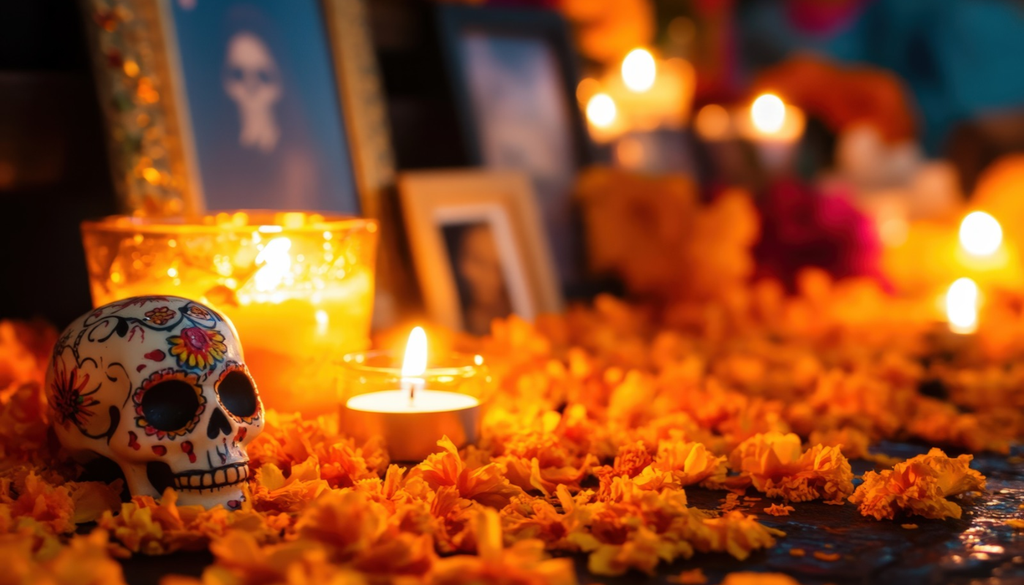 Las ofrendas para el Dïa de los Muertos son una forma de "traer de regreso" a los seres queridos que se han ido.