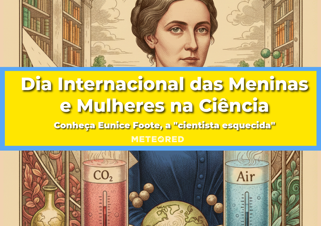 Eunice Foote está entre as diversas mulheres que foram “apagadas” da história ao longo dos anos. Ilustração criada por IA.