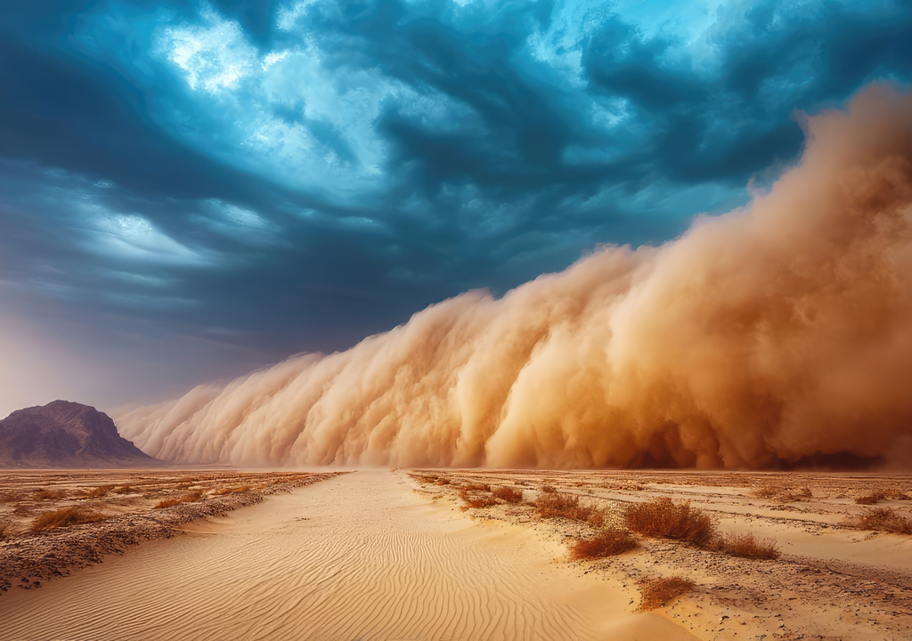 Las tormentas de arena y polvo es un fenómeno natural y estacional. Ocurre en diversas regiones del mundo y se ha agravado por el cambio climático.