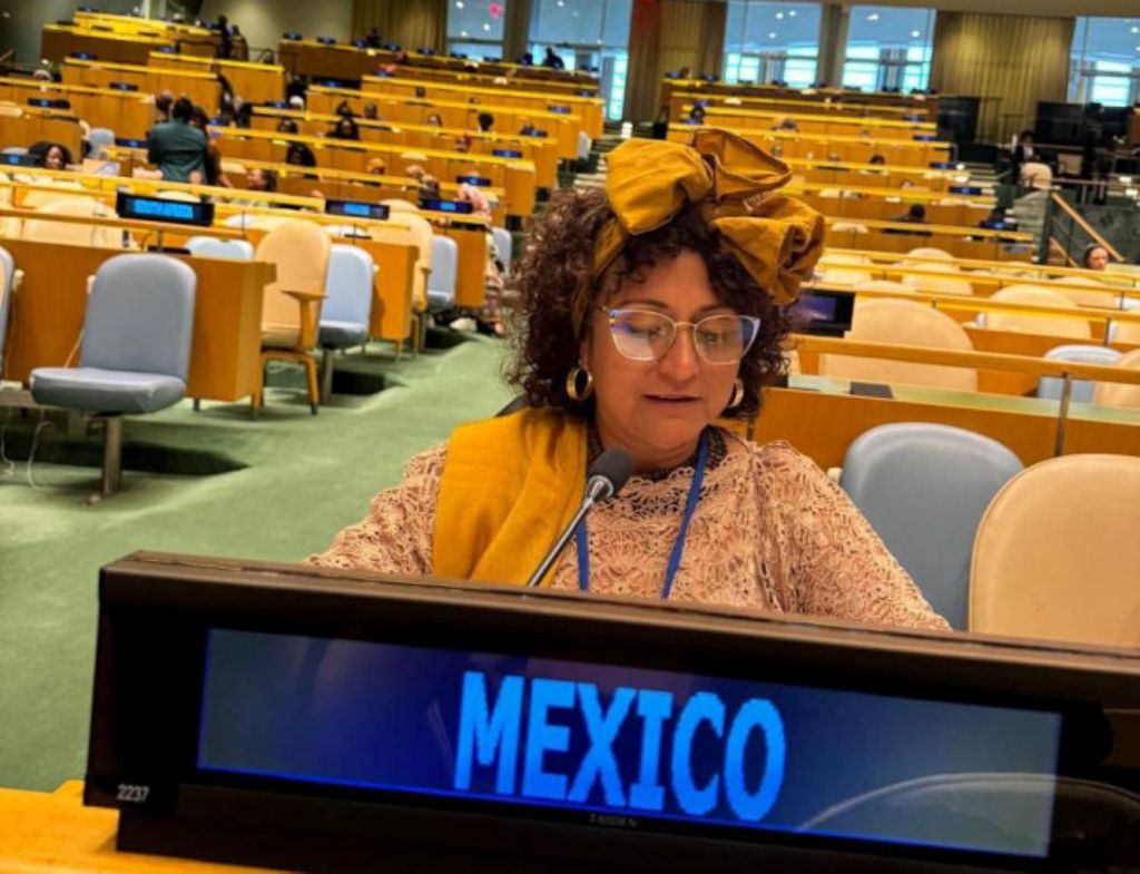 México representado en la ONU pone el ejemplo.