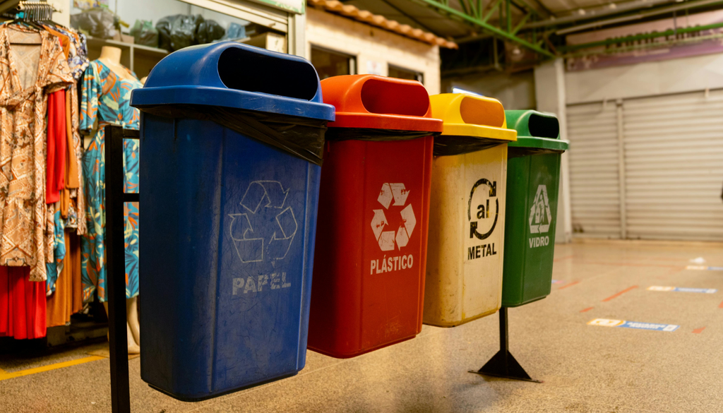 Separar en origen es el primer paso para reciclar mejor: papel, plástico, metal y vidrio deben ir limpios, secos y en el contenedor correspondiente.