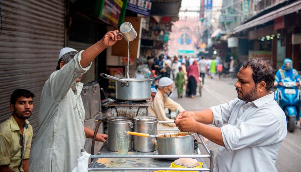 té En India, el té se consume en cualquier rincón del país, desde puestos callejeros —conocidos como Chai Tapris— hasta hogares.