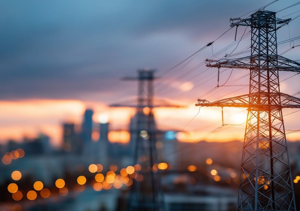 Las redes de alta tensión sostienen el consumo de las ciudades, pero el uso eficiente de la energía es clave para evitar picos y sobrecargas.