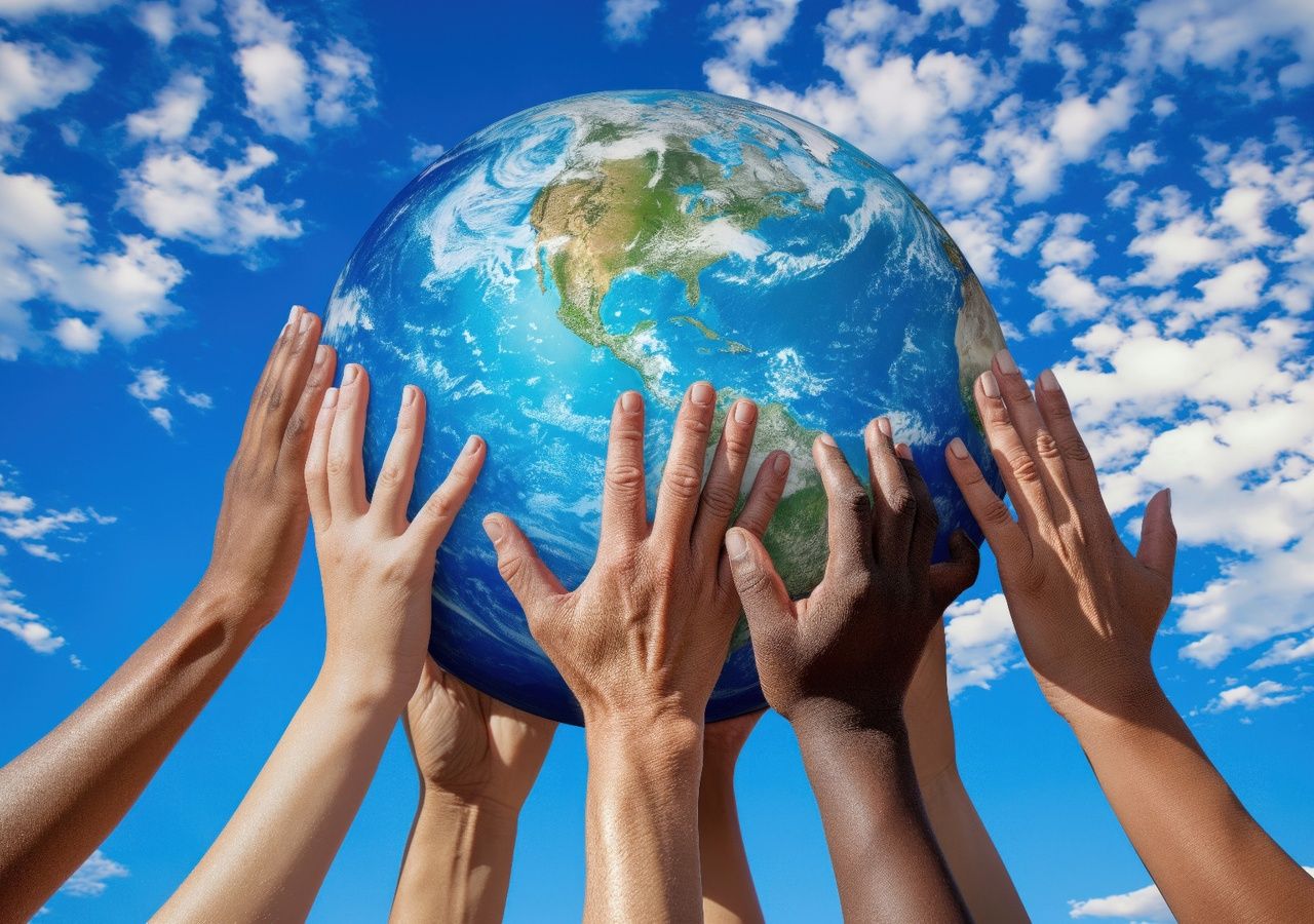 Unidos por el clima. Cuidar la Tierra, es cuidar nuestro hogar.
