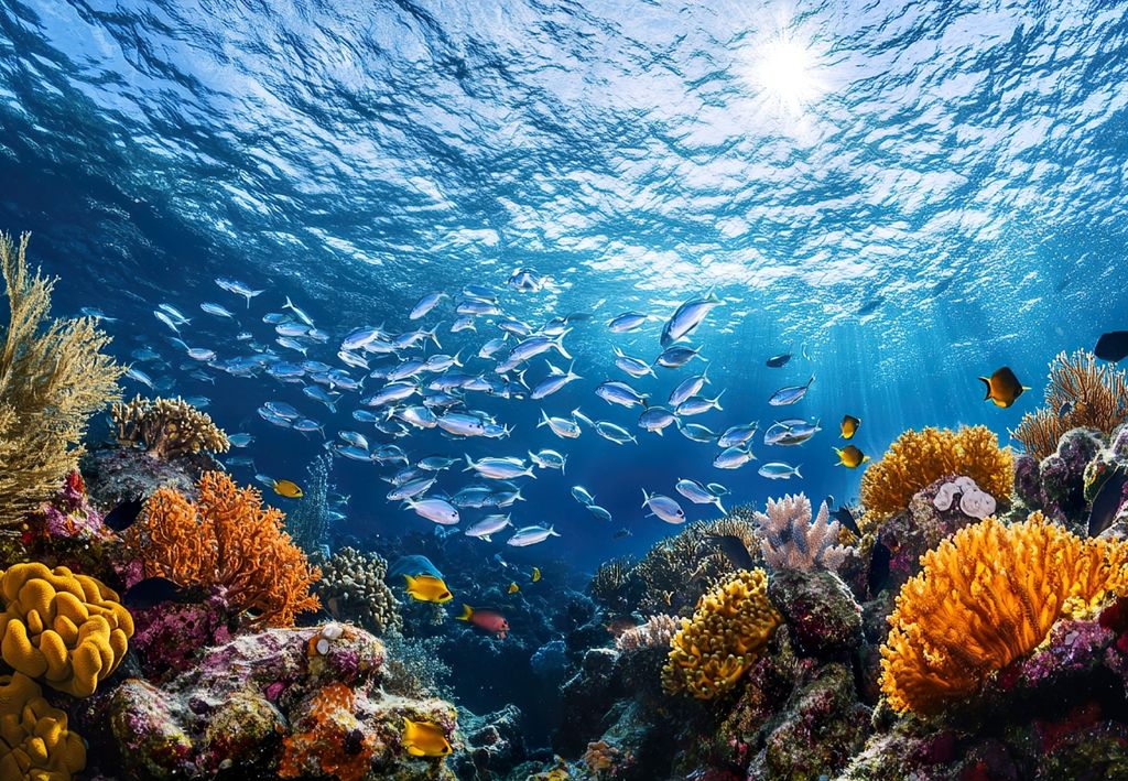 Os oceanos cobrem 70% da superfície terrestre, produzem 50% do oxigênio do planeta e são capazes de armazenar calor e carbono, regulando o clima.