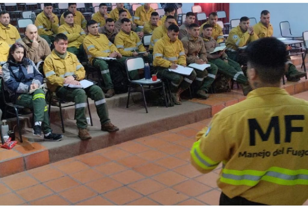 capacitación control de incendios forestales snmf