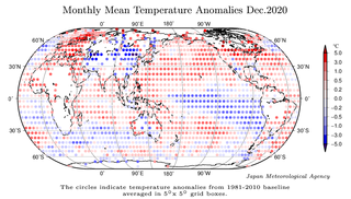 Diciembre de 2020 a nivel global: el décimo, según JMA