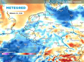 Diese Woche könnte eine der kältesten des Sommers in Deutschland werden: Anomalien von bis zu -6 ºC