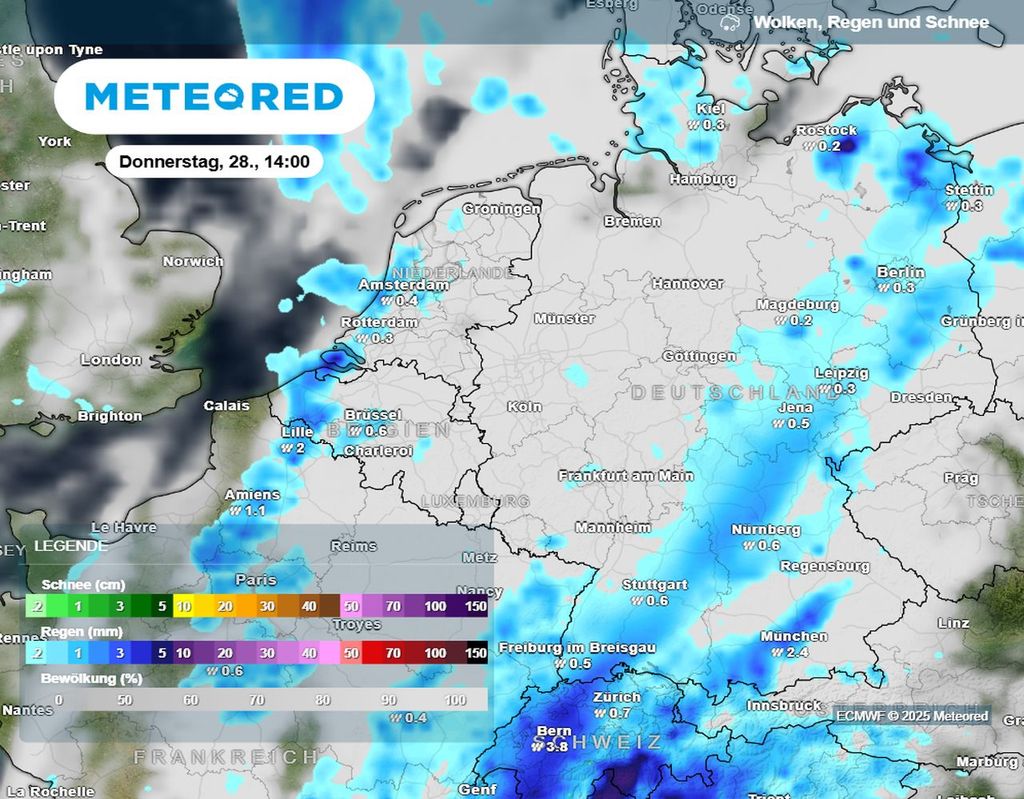 donnerstag, schauer, gewitter donnerstag, schauer, gewitter