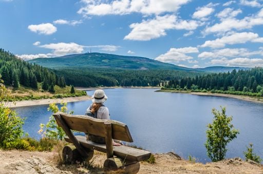 Dieser wundersch&ouml;ne See im Harz teilte einst zwei Staaten und zwei Welten