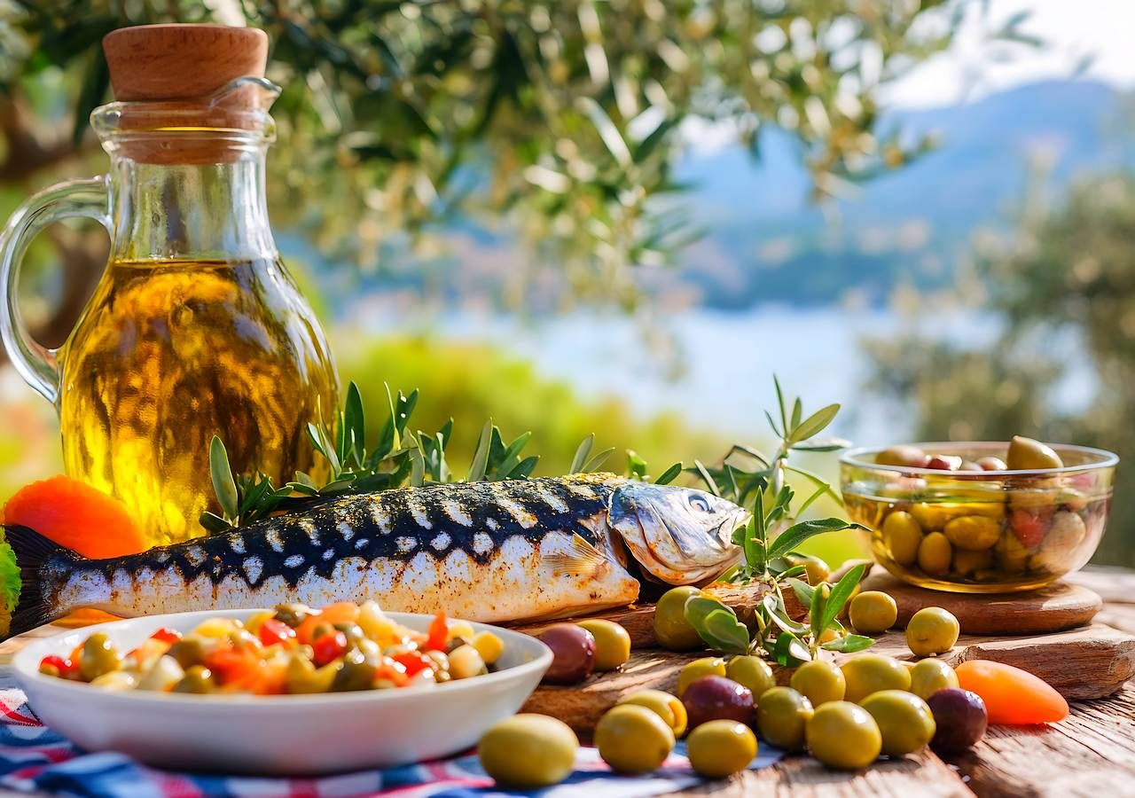 Seguir una dieta mediterránea puede ayudar a reducir el riesgo de Alzheimer y ralentizar el deterioro cognitivo, incluso en personas con alta predisposición genética.
