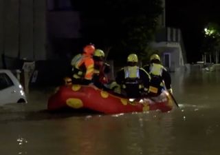 Diluvio catastrófico en Italia, ¡más de 400 l/m2 en 7 horas en Las Marcas!