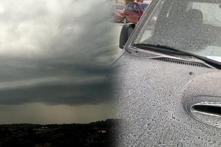 Diluvio en el oeste peninsular. En el este, no laves el coche