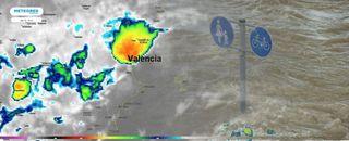 Diluvio sobre Valencia: tormentosas organizadas y lluvias muy intensas