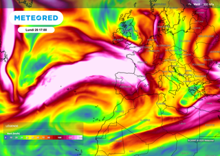 Dimanche, le courant-jet polaire va s’intensifier et passer au-dessus de la France ! Vers un brusque changement de temps