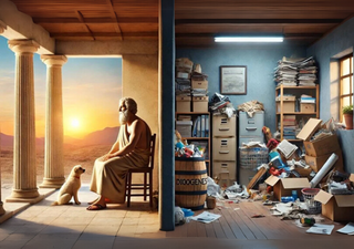 Diógenes y su síndrome: la ciencia explica porqué su filosofía no tiene nada que ver con este trastorno