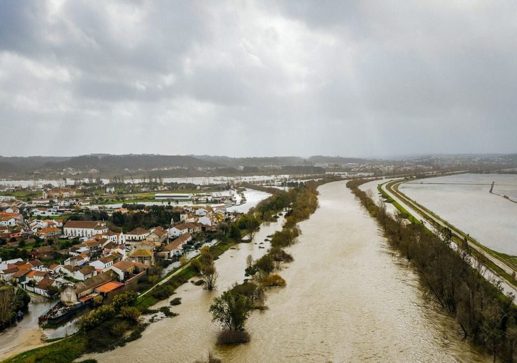 Montemor-o-Velho está a ser atingido por frequentes inundações nas últimas semanas. Foto: Município de Montemor-o-Velho