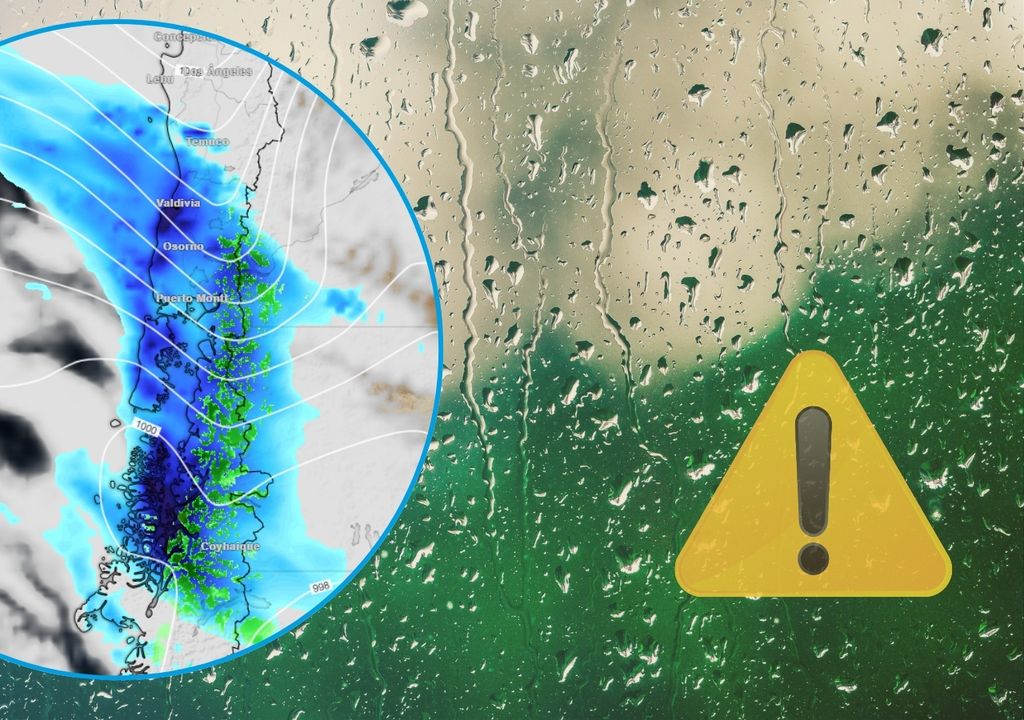 precipitaciones previstas por el modelo del ECMWF