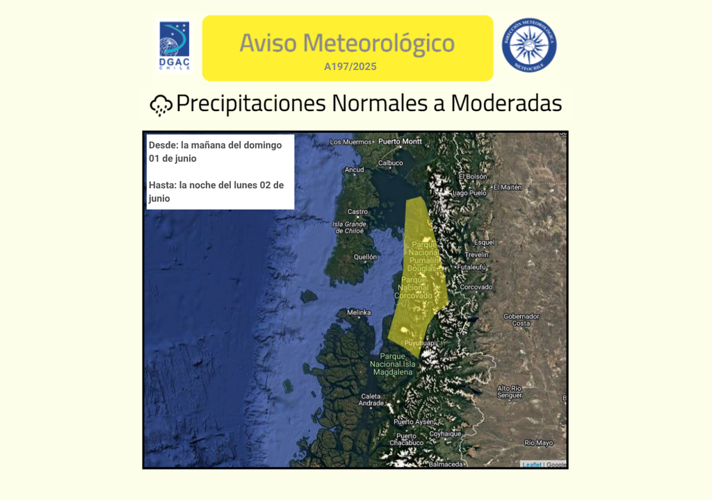 aviso meteorológico