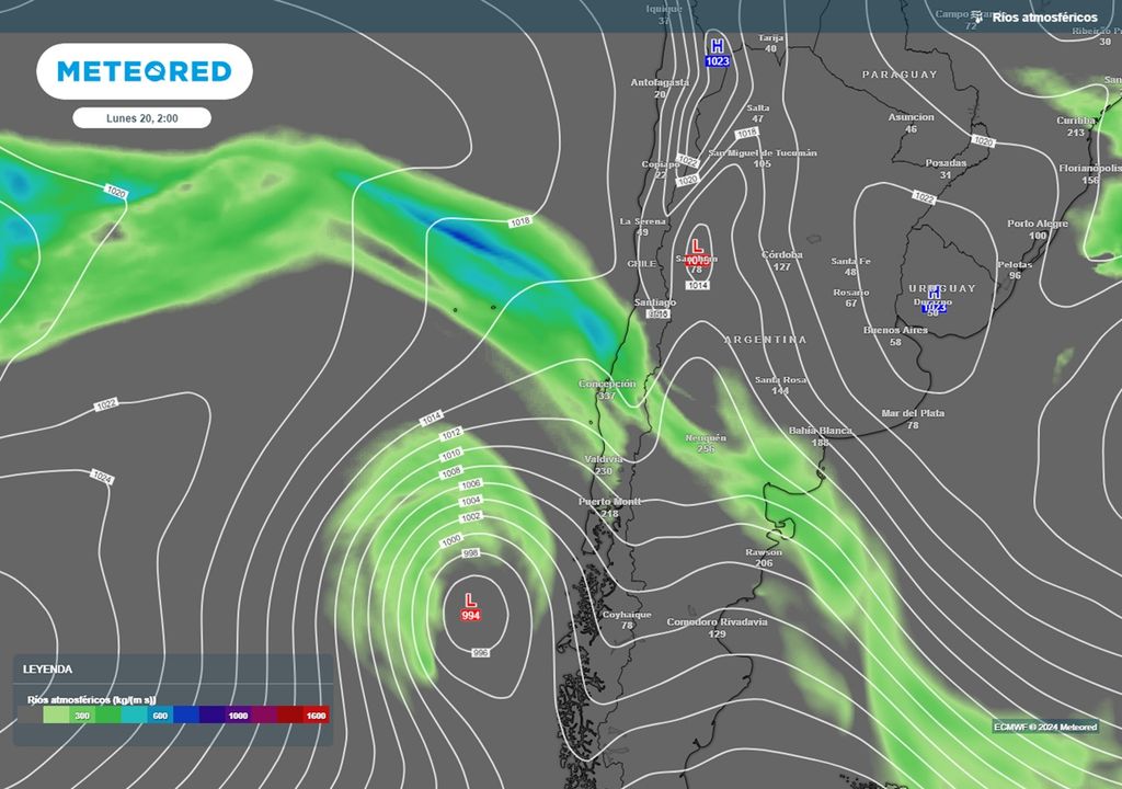 río atmosférico río atmosférico