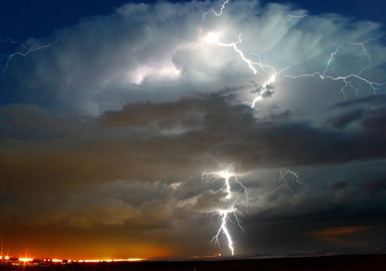 Alerta por Tormentas Eléctricas en la Zona Central de Chile