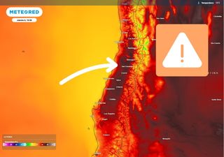 Dirección Meteorológica de Chile lanza aviso ante el primer evento de altas temperaturas previsto para el mes