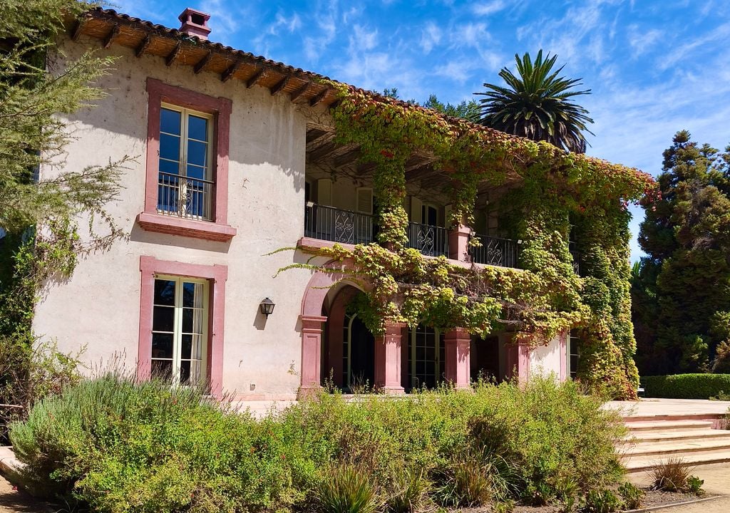 Casona de estilo toscano de Viña Tarapacá. Crédito: Catalina Contreras.