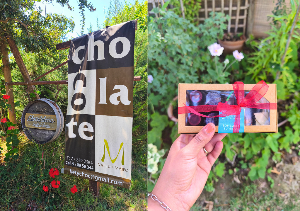 Los chocolates del Valle del Maipo se han convertido en un imperdible de la zona. Crédito: Catalina Contreras.
