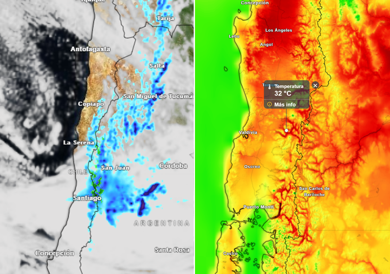 DMC activa nuevos avisos para el fin de semana: del relámpago al calor sofocante en solo 72 horas