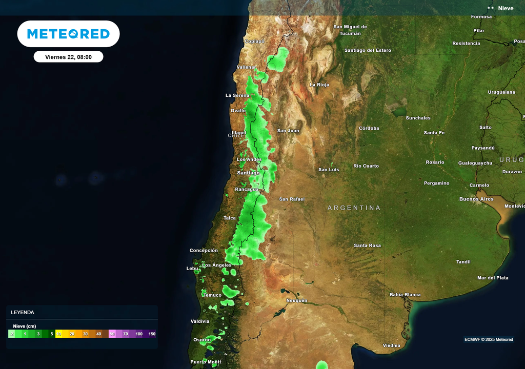 mapa de nieve. mapa de nieve.