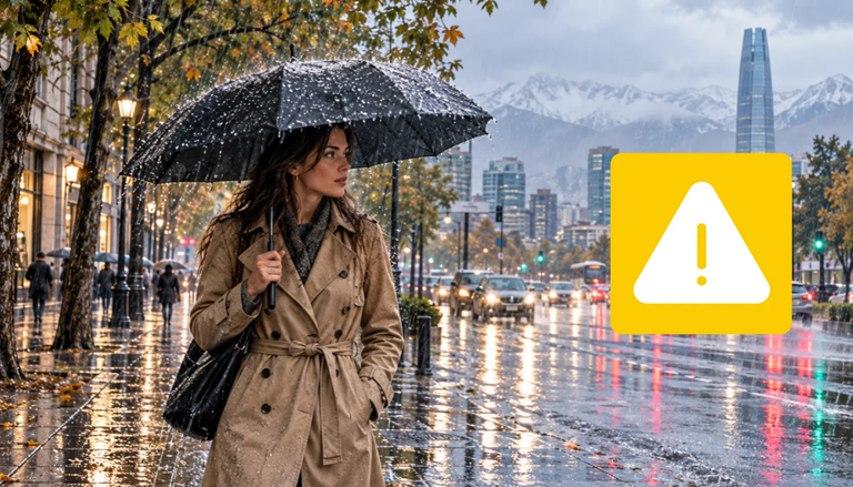 DMC emite avisos por tormentas, lluvias de hasta 35 mm y rachas de 80 km/h en Chile: estas son las regiones afectadas