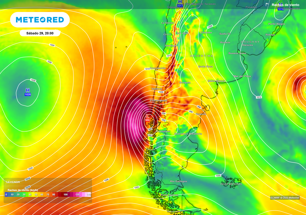 mapa de ráfagas de viento. mapa de ráfagas de viento.