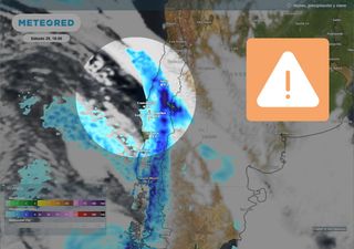 DMC y Meteored actualizan: viento y lluvias este fin de semana en la zona central, atentos en Maule, Ñuble y Biobío