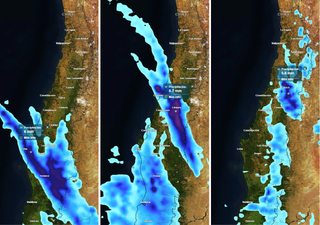 DMC y Meteored alertan por llegada de sistema frontal con lluvias relevantes y viento a la zona central de Chile