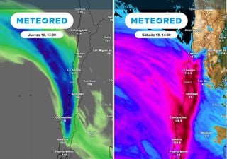 DMC y Meteored confirman la semana m&aacute;s inestable del invierno para Santiago: m&aacute;s de 70 mm entre jueves y viernes