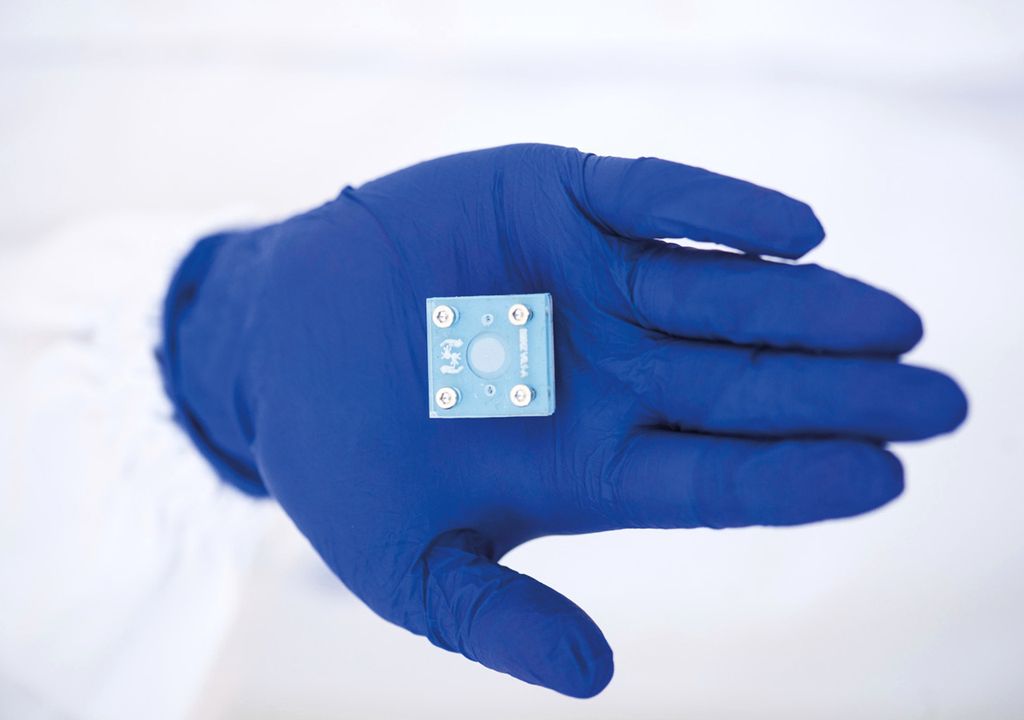 Prototipo de microchips que sintetizan moléculas de ADN desarrollado por el consorcio IPT-Lenovo