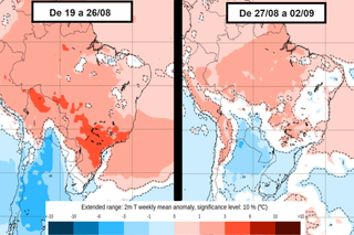Do frio ao calor e ao frio novamente: Região Sul vai enfrentar intensa gangorra térmica nas próximas semanas