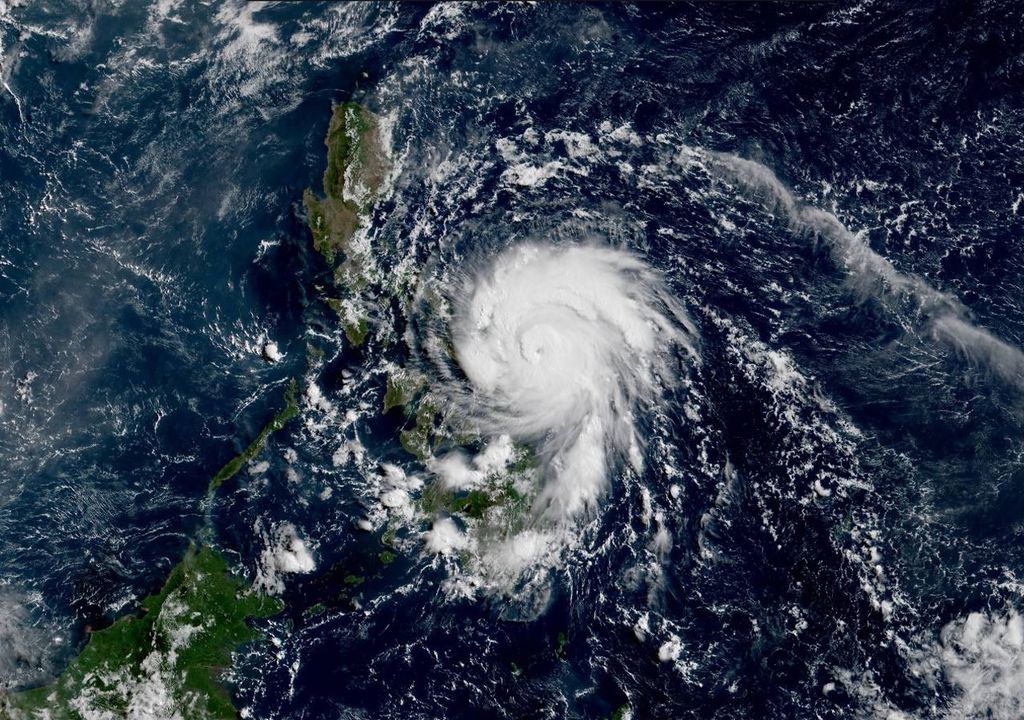 Tifón Vongfong Filipinas