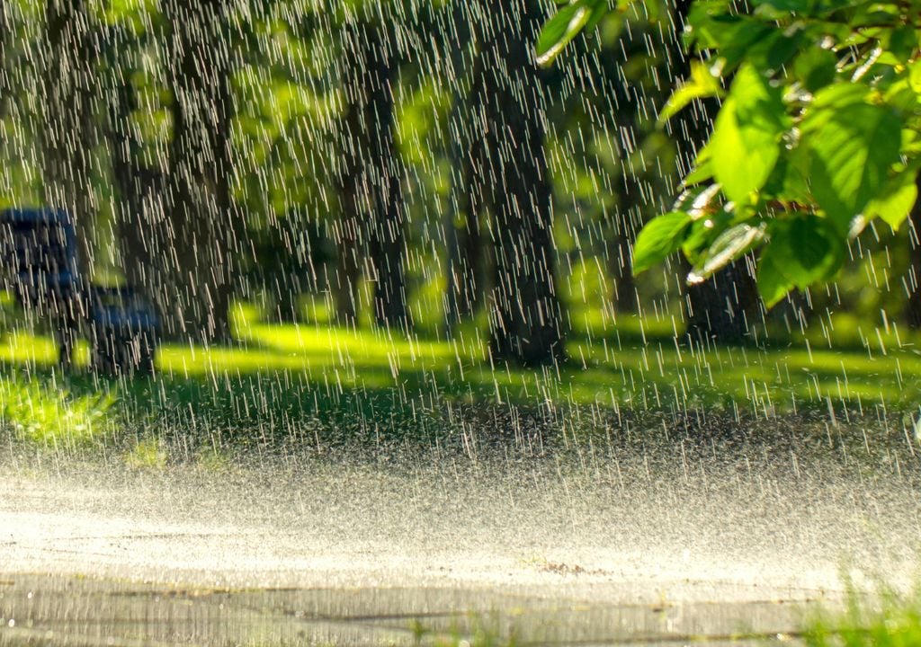 Ist es wichtig, woher das Regenwasser kommt?